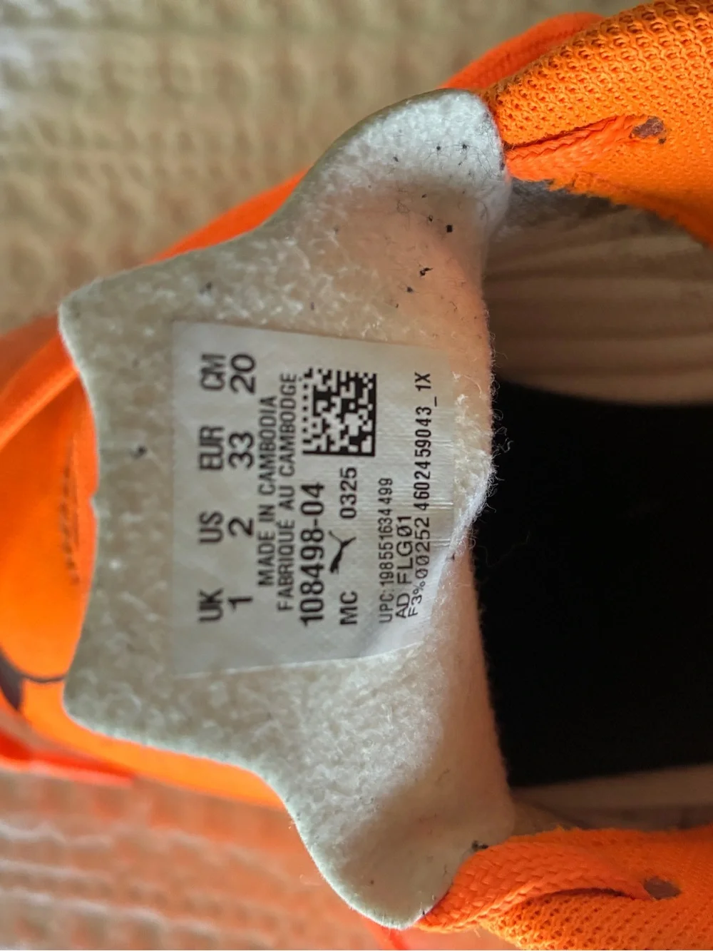 Puma Indoor Soccer Shoes